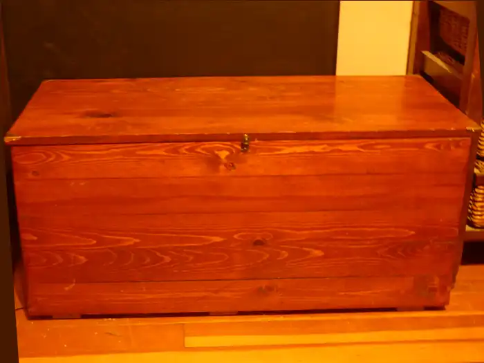 Wooden Hope Chest